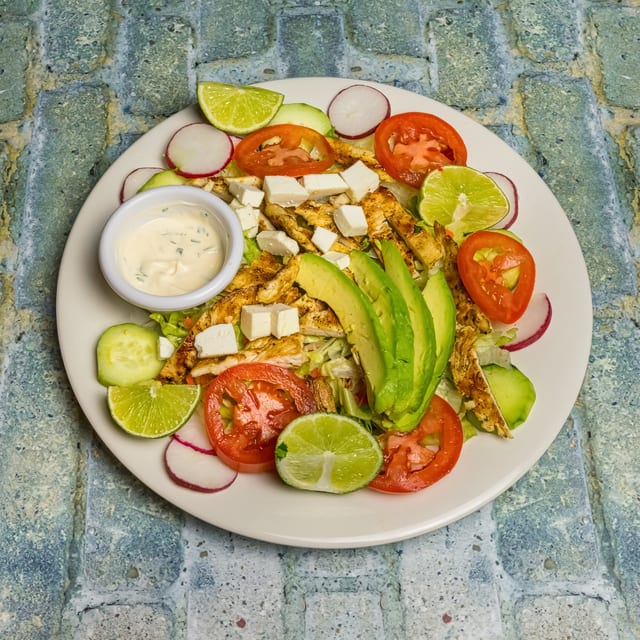 ENSALADA DE POLLO.
