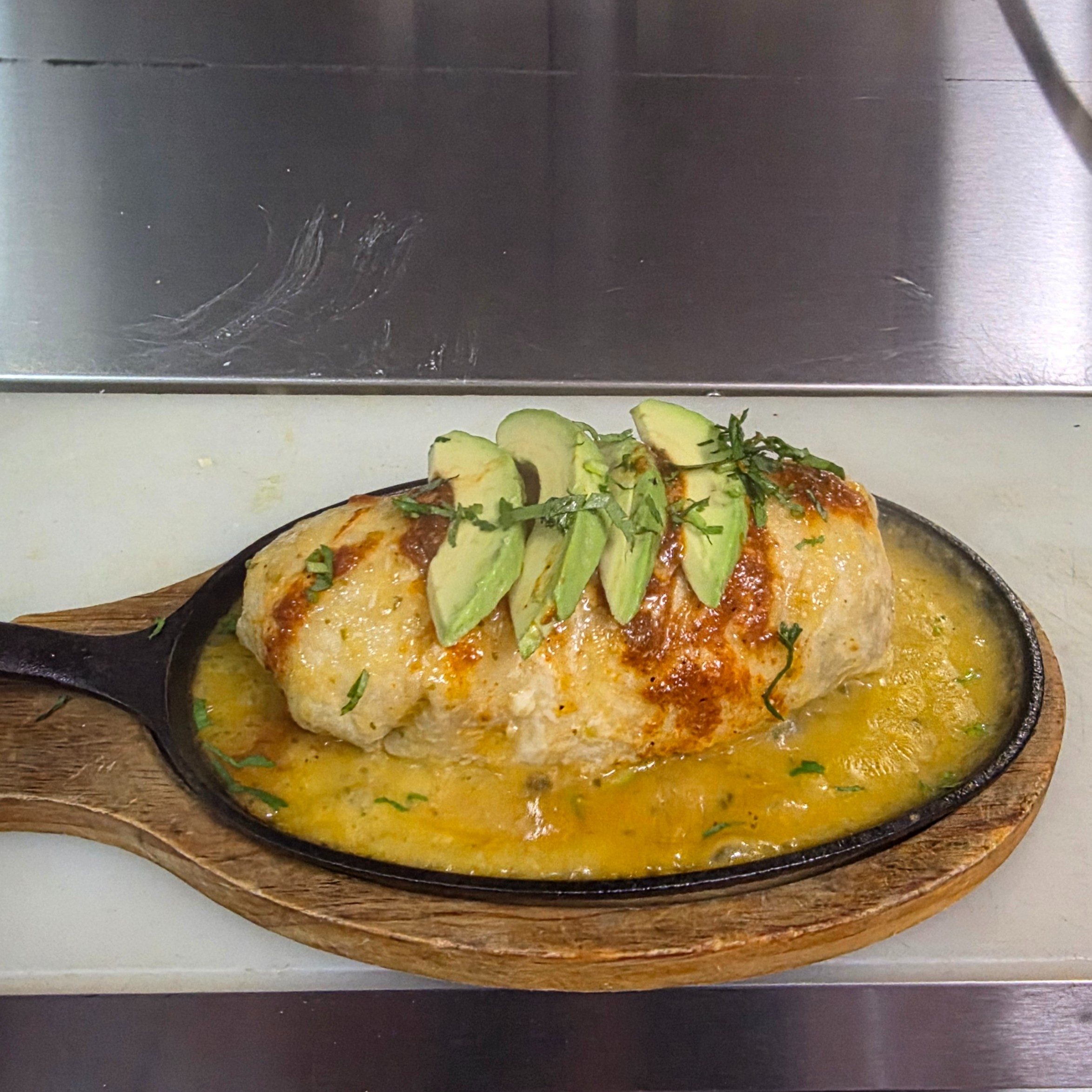 BURRITO MOJADO.