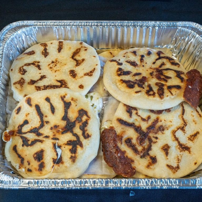 Savor our authentic pupusas